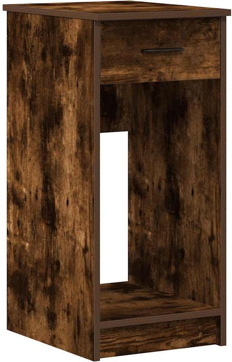 Productafbeelding VidaXL Computerkast met lade gerookt eiken 35x45x77 cm PC-kast (35 x 45 x 77 cm)