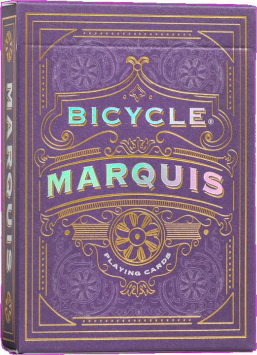 Actual product image Bicycle Marquis cards (English)