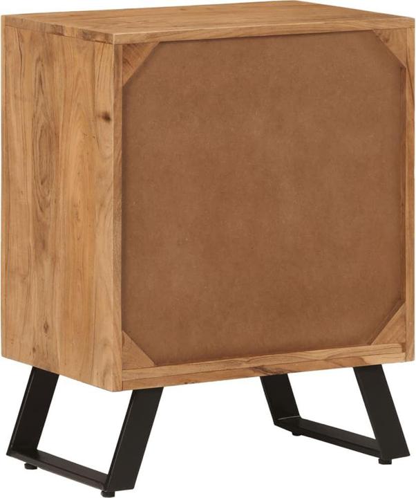 Actual product image VidaXL Sideboard 2 doors chest of drawers living room cabinet sideboard solid wood acacia
