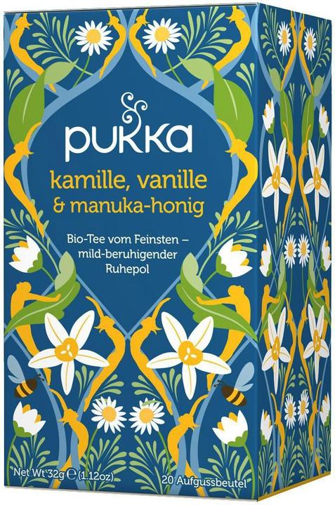 Actual product image Pukka Chamomile, Vanilla & Manuka Honey (32 g)