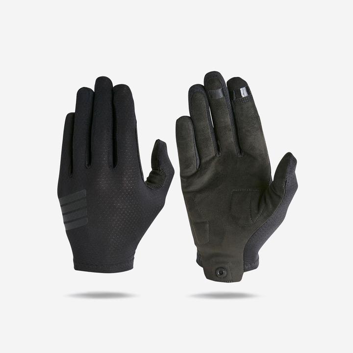 Actual product image Rockrider Fahrrad Handschuhe atmungsaktiv schwarz (XL)