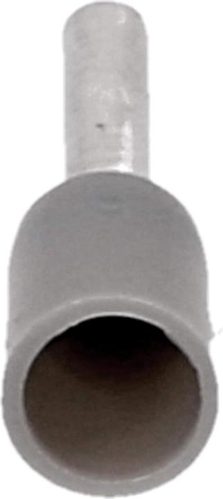 Actual product image Kalitec 500 pcs Cembre wire end ferrules insulated 0.75mm2 8mm long grey PKD7508 I Industrial quality from