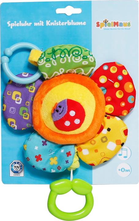 Actual product image Spielmaus Music box with crackling flowers