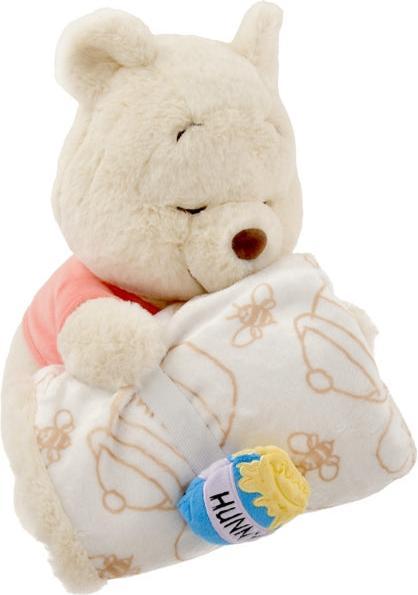 Immagine prodotto Disney Coperta di Winnie the Pooh con motivo a vaso di miele e peluche - Coperta (19 cm)