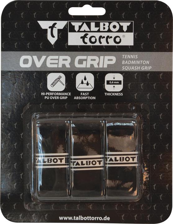 Image du produit Talbot Torro Bande de surgrip, blister de 3 bandes de surgrip, épaisseur : 0,6 mm, longueur : 1,13 m/largeur :