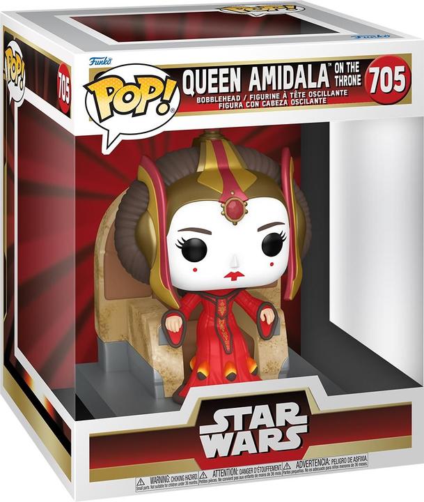 Produktbild Funko Star Wars POP! Deluxe Vinyl Figur Amidala on Throne 9 cm