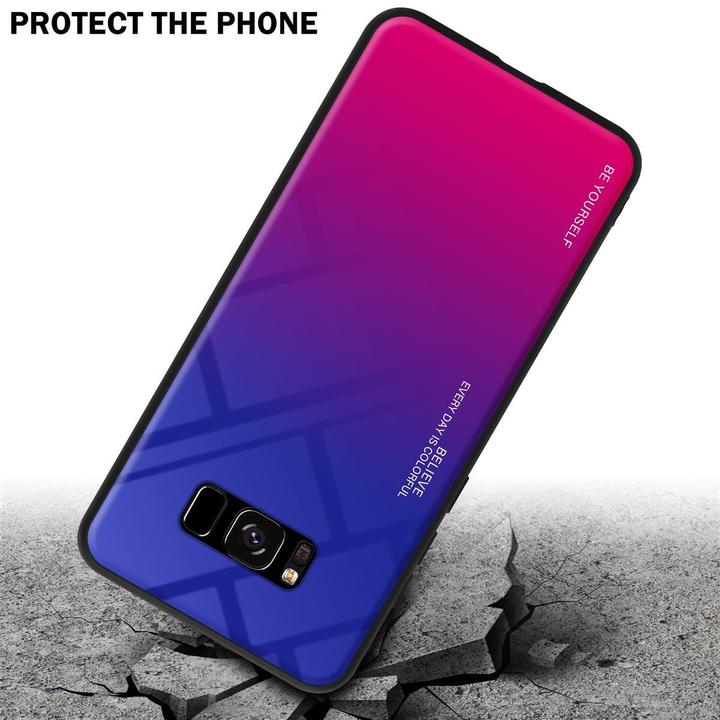 Productafbeelding Cadorabo TPU 2 kleuren glasdekking (Samsung Galaxy S8+)