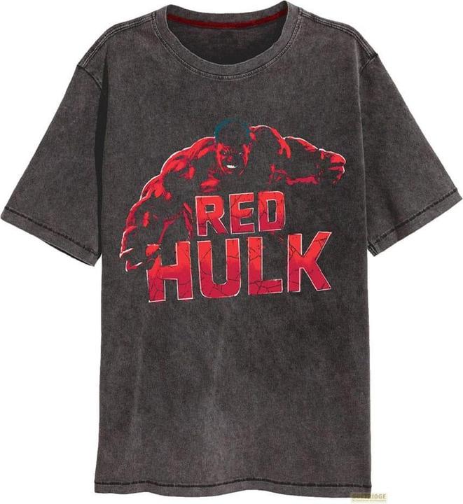 Actual product image Heroes Inc Captain America Brave New World T-Shirt Red Hulk Grösse L (L)