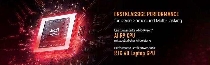 Produktbild ASUS TUF Gaming A16 RTX 4070 (16", AMD Ryzen AI 9 HX 370, 32 GB, 1000 GB, DE)