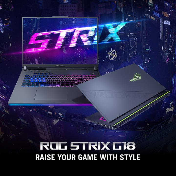 Produktbild ASUS ROG Strix G18 RTX 4070 (18", Intel Core i9-14900HX, 32 GB, 1000 GB, CH)