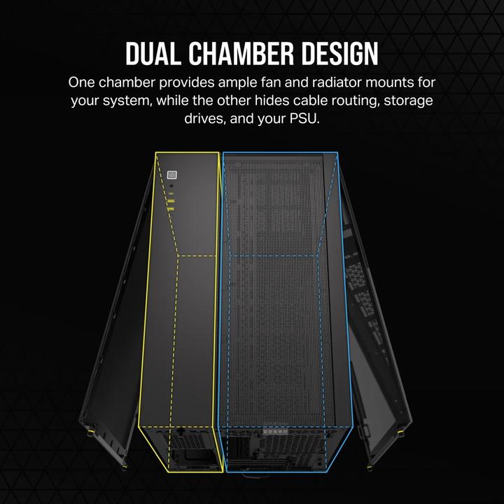 Produktbild Corsair 2500X (mATX, Mini-ITX)