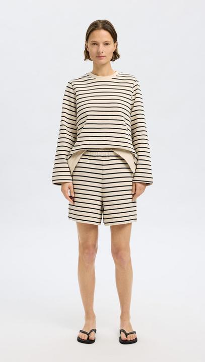 Produktbild Selected Femme Streifen Højtaljede shorts (S)