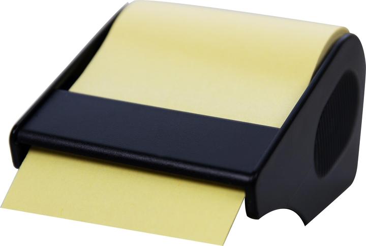 Image du produit Rnk Rouleau de notes repositionnables dans un dévidoir - jaune recyclé 60mm x 10m, rechargeable