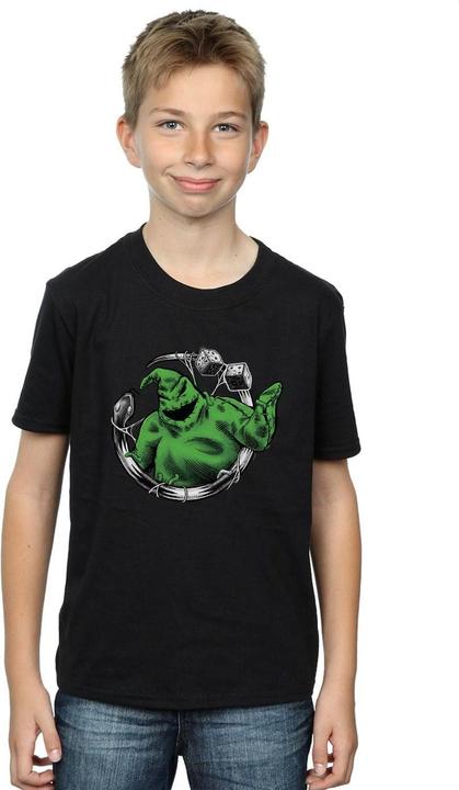 Immagine prodotto Disney Nightmare Before Christmas Roll The Dice Maglietta Ragazzi (140, 146)