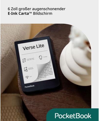 Immagine prodotto PocketBook Verse Lite (6", 8 GB, Grigio notte)