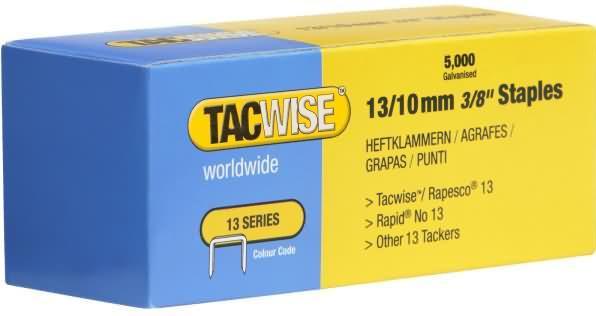 Tacwise Graffette 13/10 mm, zincate, fini (1 x)