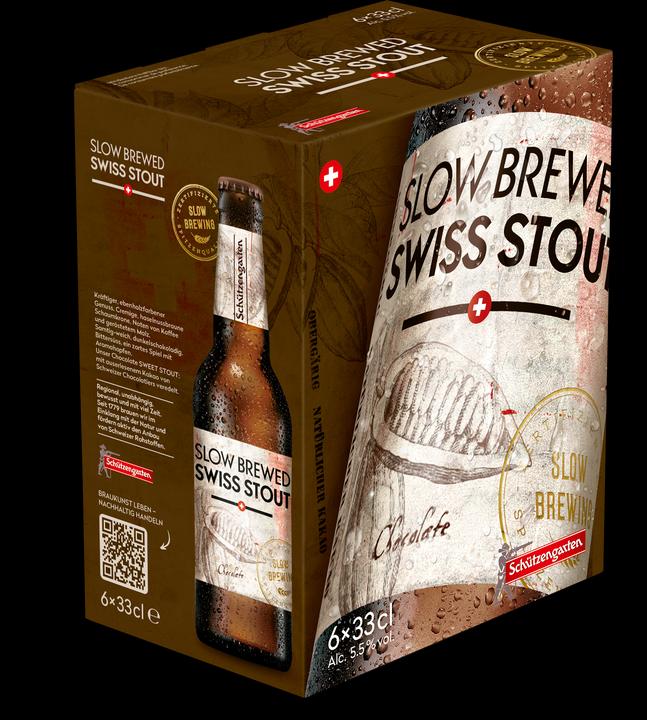 Immagine prodotto Schützengarten Stout svizzera (6 x 33 cl)