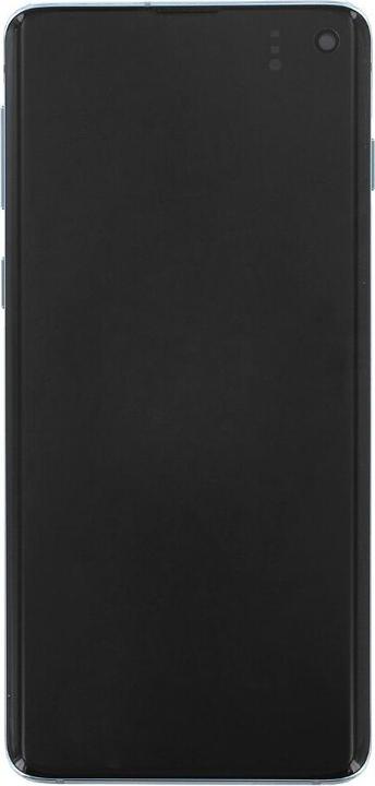 Image du produit Samsung Unité d'affichage G973F Galaxy S10 prism blue GH82-18850C + cadre (Écran, Galaxy S10)