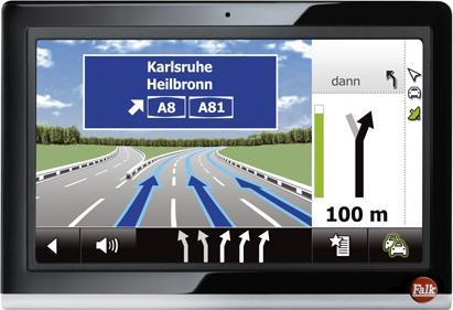 Falk NEO 550, Bluetooth, TMC, European maps
