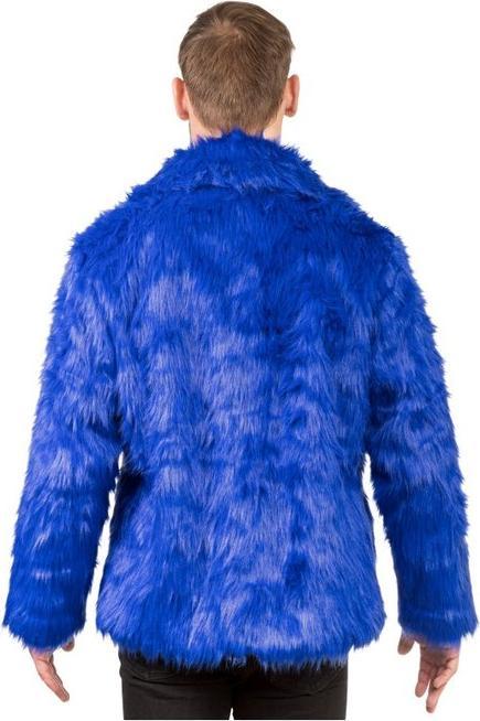 Produktbild Chaks Jacke - Kunstfell: Blau (M)