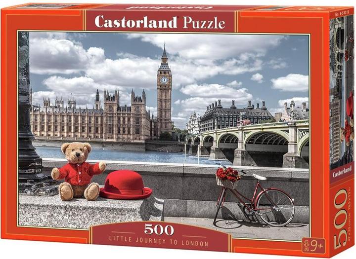 Immagine prodotto Castorland Piccolo viaggio a Londra 500 pezzi Puzzle 500 pezzi Città (500 pezzi)
