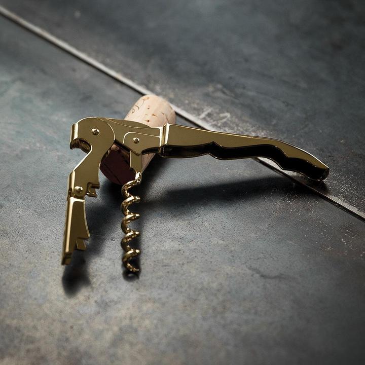Actual product image Uberstar Corkscrew Waiter's Friend Gold (Sommelier knife)