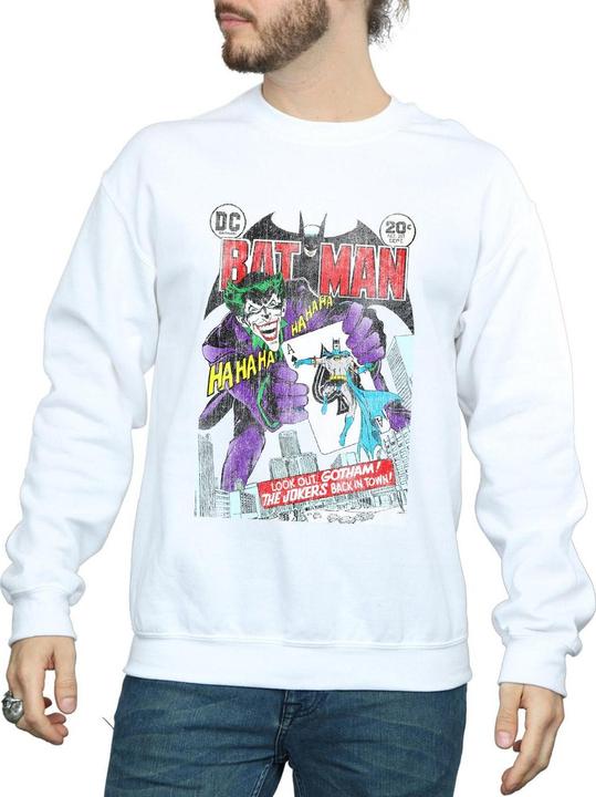 Produktbild Batman Joker Spielkarte Abdeckung Baumwolle Sweatshirt (3XL)