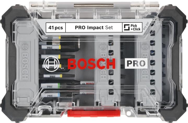 Produktbild Bosch Professional Zubehör PRO Impact Schrauberbit-Set (T27, PH2, 5.5 mm, H6, T20H, PZ2, PH1, T10, T15, PZ1, T20, PH3, PZ3, H5, T25, 6.5mm, T30)