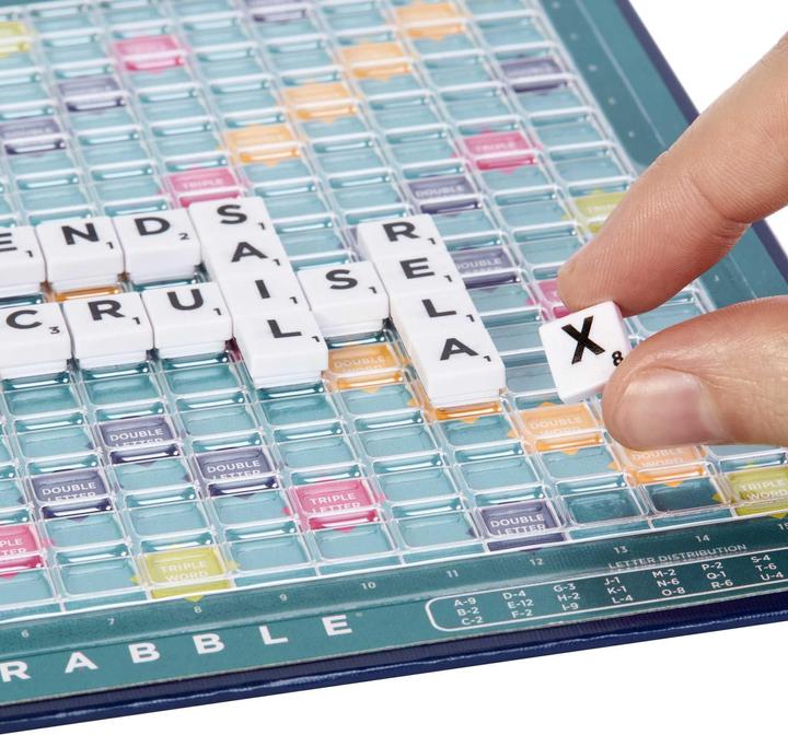 Actual product image Mattel Games SCRABBLE Travel (German)