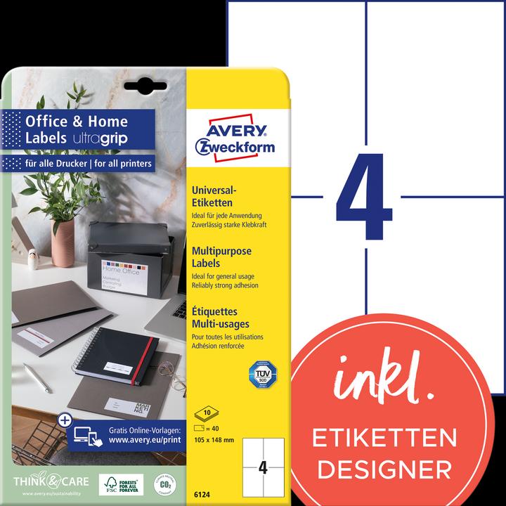 Avery Universal-Etiketten