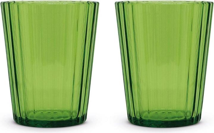 Produktbild Easy Life 2er Set Gläser aus Acryl 350ml, grün (0.35 l)