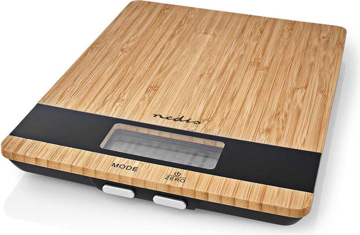 Produktbild Nedis Küchenwaagen Digital Holz/Kunststoff Holz Holz