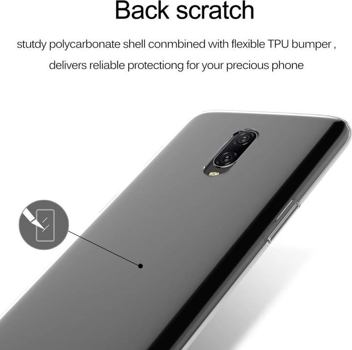 Produktbild Screenguard OnePlus 6T Flexible TPU Clear Case (OnePlus 6T)