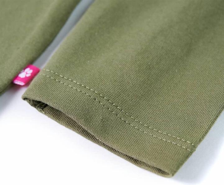 Produktbild VidaXL Kinder-Langarmshirt Khaki 104,Material: 95 % Baumwolle. 5 (104)