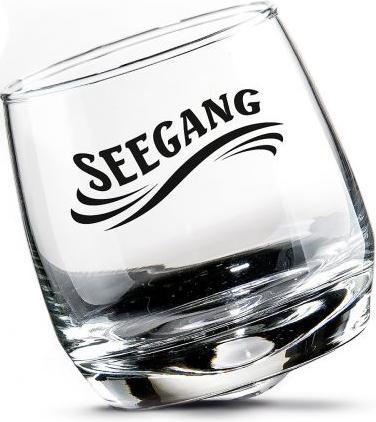 Actual product image Gilde Wobbly Glass Set of 2 200ml Swell (2 dl, 2 x, Long drink glasses)