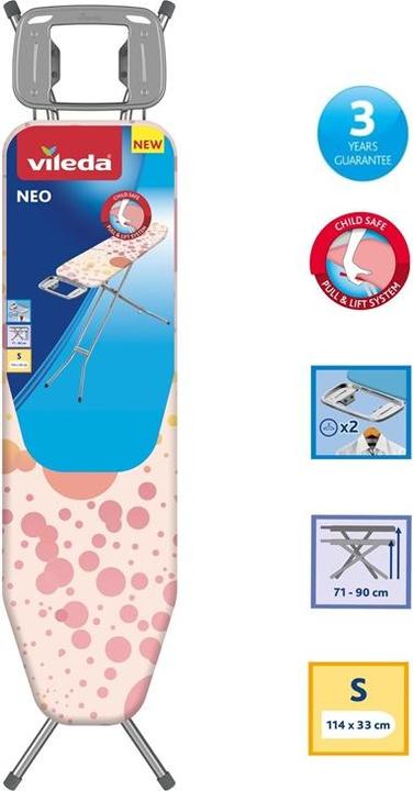 Immagine prodotto Vileda Asse da stiro Neo (114 x 33 cm)