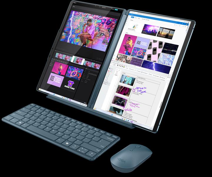 Productafbeelding Lenovo YOGABOOK 9 13IMU9 COREULT7 16GB (13.30", Intel Core Ultra 7 155U, 16 GB, 1000 GB, NL)