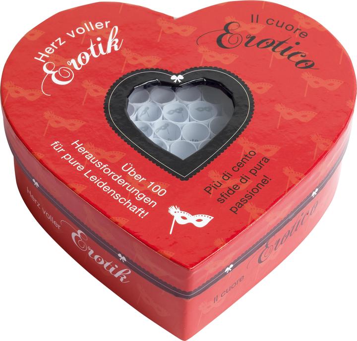 Actual product image tease & please Heart full of eroticism (Other, German, Italian)