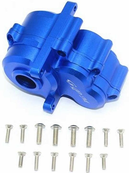 Produktbild GPM aluminium getriebegehäuse mitte blau trx 1/10 e-revo
