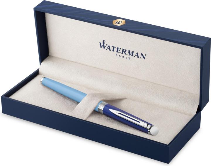 Immagine prodotto Waterman Penna stilografica Hemisphere Blocking M (Blu, Argento, 1 x)