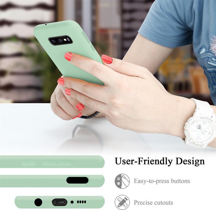 Immagine prodotto Cadorabo Copertura della cassa del silicone liquido TPU (Samsung Galaxy S10e)