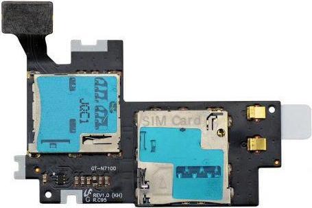 Actual product image CoreParts Samsung Galaxy Note 2 N7100 (SIM holder, Galaxy Note 2 N7100)