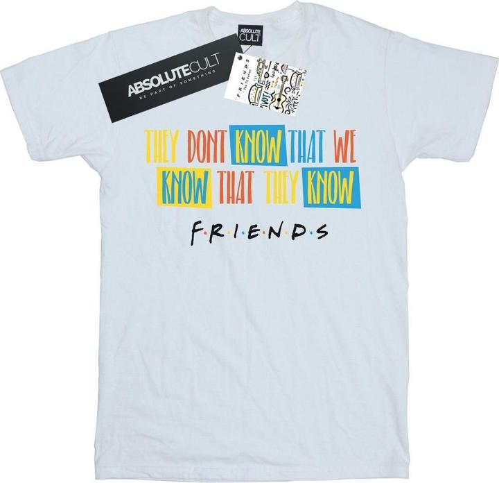 Produktbild Friends They Don't Know Script TShirt (XL)