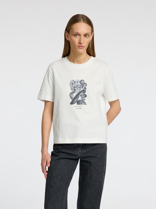 Produktbild Selected Femme Boxy Fit Print T-Shirt (S)