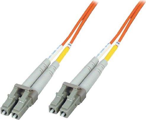 Image du produit Intellinet Câble de raccordement fibre optique LC/LC multimode OM2 (CAT7, 1 m)