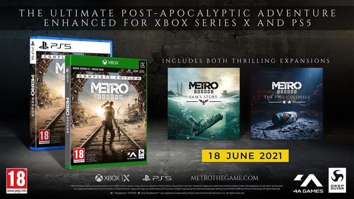 Immagine prodotto Deep Silver Metro Exodus - Edizione completa multilingue PlayStation 5 (PS5, DE)