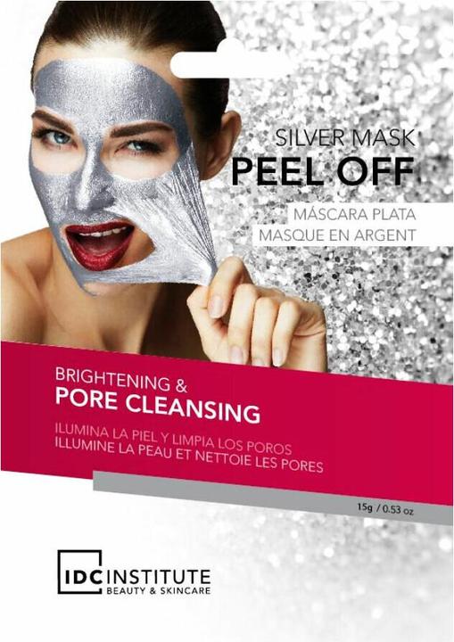 Image du produit IDC Institute Masque visage Peel Off argenté (15 g)