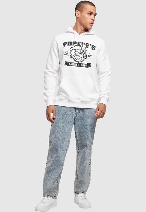 Actual product image Merchcode Popeye Barber Shop Hoody - 18993 (XS)