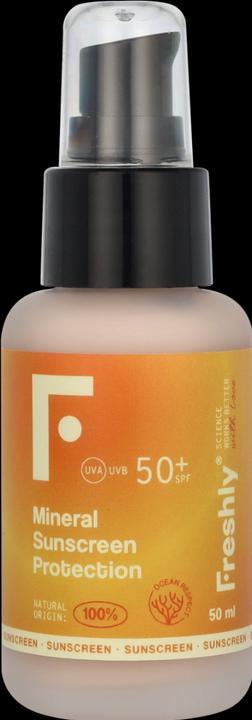 Actual product image Freshly Cosmetics Sunscreen SPF 50 with Physical Healthy Mineral Filters 50ml (Suntan cream, SPF 50, 50 ml, 0.05 g)