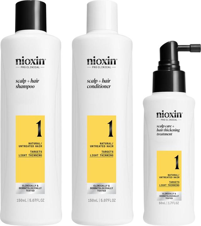 Nioxin Scalp + Hair Thickening System 1 (Haarpflege set)